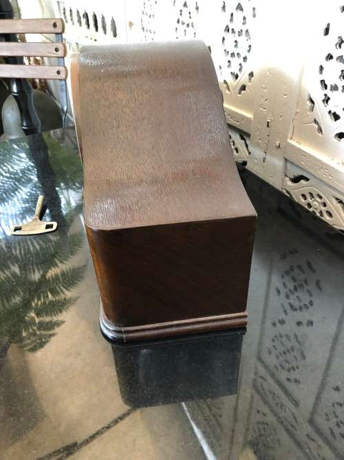 WOW !! STUNNING ART DECO HERMLE ShwebeAnker ORNATE MANTLE CLOCK IN 100% WORKING ORDER - KEY INCLUDED