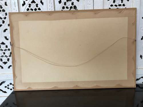 WOW !! STUNNING FRAMED VINTAGE WATERCOLOR - LANDSCAPE BY JOYCE TODT 1983