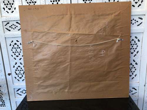 DAVID BOTHA (1921 - 1995) INVESTMENT ART !!! FAMOUS SA ARTIST ORIGINAL WATERCOLOR - DISTRICT SIX