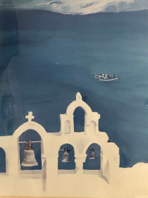 WOW !!! LARGE FRAMED MIKE FITZPATRICK SIGNED AND NUMBERED LIMITED EDITION PRINT