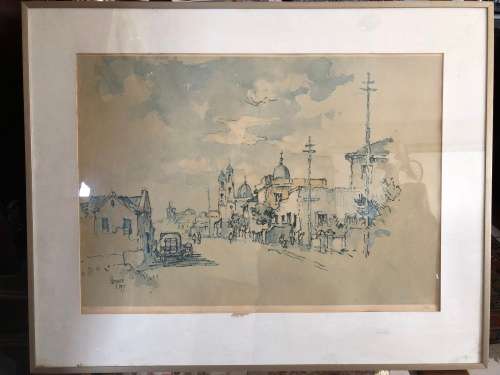 WOW !!! GREGOIRE BOONZAAIER FRAMED LIMITED EDITION PRINT SIGNED IN PENCIL - NUMBERED 341/350