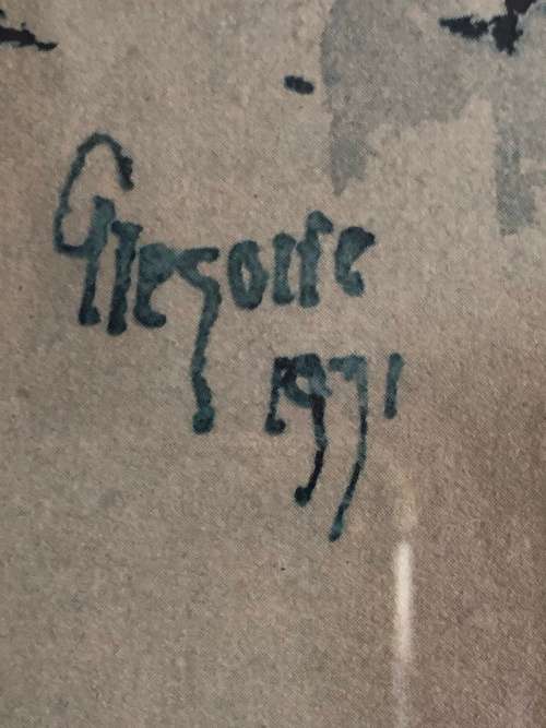 WOW !!! GREGOIRE BOONZAAIER FRAMED LIMITED EDITION PRINT SIGNED IN PENCIL - NUMBERED 341/350