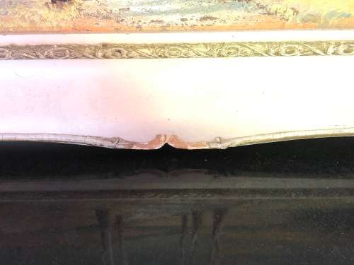 WOW !!! STUNNING OIL ON BOARD LANDSCAPE PAINTING IN A CLASSIC VINTAGE FRAME -SIGNED GIBSON