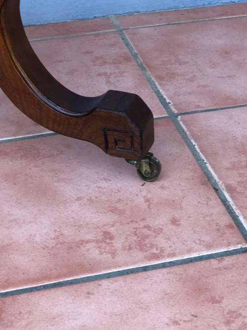 WOW !!! STUNNING EDWARDIAN MAHOGANY GENTLEMAN'S SHAVING MIRROR STAND WITH TWIN STORAGE COMPARTMENTS