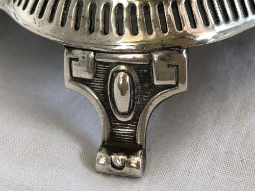 WOW !!! FANTASTIC LARGE SILVERPLATE EGG CADDY WITH 6 CUPS AND SPOONS - JAMES DIXON AND SONS