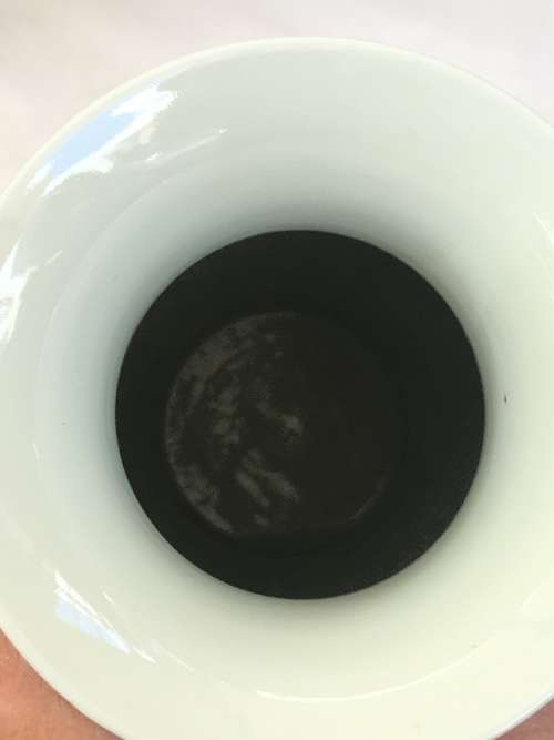 Absolutely Beautiful Hand Painted 26 cm Tall Chinese Kangxi Double Blue Ring Prunus Baluster Vase.