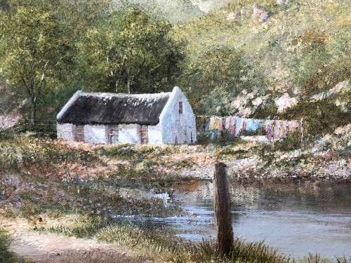 INVESTMENT ART !!!! PAUL MUNRO (1959 -) MASSIVE OIL ON BOARD - LANDSCAPE - VALUE R16000