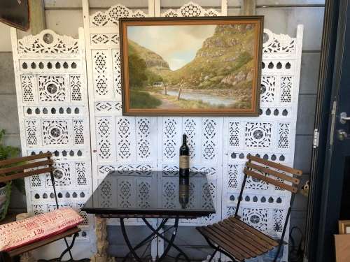 INVESTMENT ART !!!! PAUL MUNRO (1959 -) MASSIVE OIL ON BOARD - LANDSCAPE - VALUE R16000