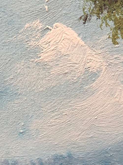 INVESTMENT ART !!! MASSIVE FRAMED DAN DU TOIT OIL ON CANVAS LANDSCAPE PAINTING - ABSOLUTELY STUNNING