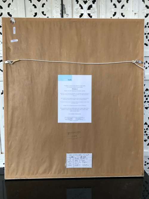 INVESTMENT ART !! CYNTHIA VILLET (1934 - 2018) SA 20th CENTURY FRAMED OIL ON PAPER - AUTHENTICATED