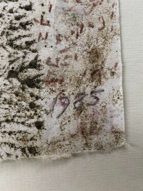 INVESTMENT ART !! CYNTHIA VILLET (1934 - 2018) SA 20th CENTURY FRAMED OIL ON PAPER - AUTHENTICATED