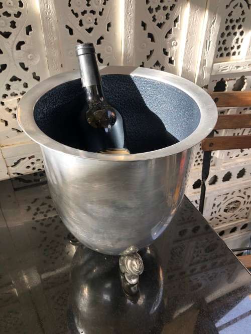 WOW !!! VINTAGE CARROL BOYES ICE BUCKET / WINE COOLER - SECOND HAND AND USED