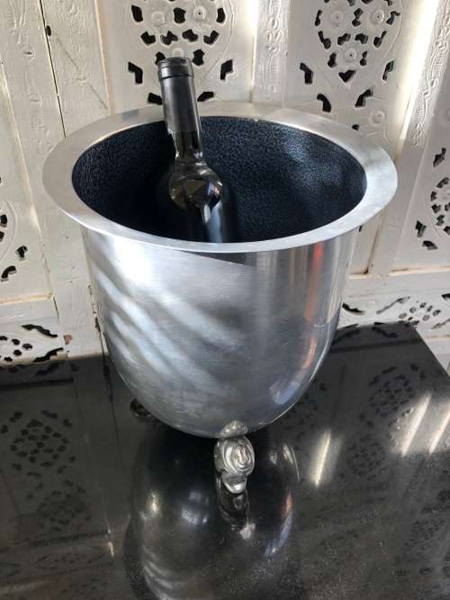 WOW !!! VINTAGE CARROL BOYES ICE BUCKET / WINE COOLER - SECOND HAND AND USED