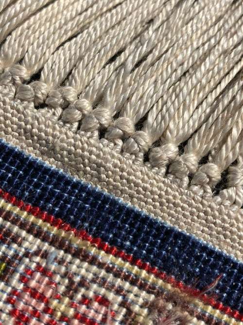 INVESTMENT OPPORTUNITY ~ A RARE AND VALUABLE EXQUISITE QUM PURE SILK PERSIAN CARPET - TREE OF LIFE