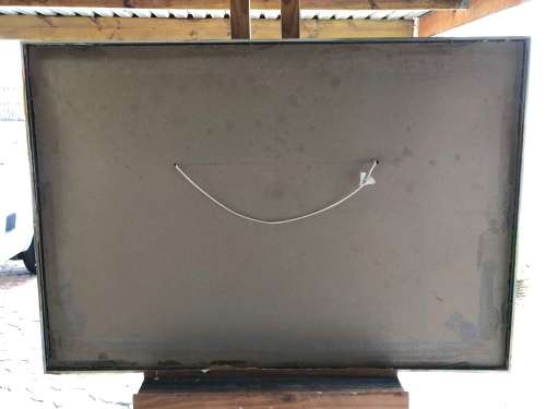 INVESTMENT ART !! SA ARTIST GORDON LEGG LARGE ORIGINAL FRAMED WATERCOLOR