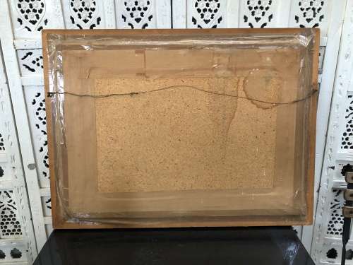 WOW !!! RICHARD MIRTLE SA ARTIST - STUNNING FRAMED OIL ON CANVAS NUMBERED 9/76 - CLEARLY SIGNED