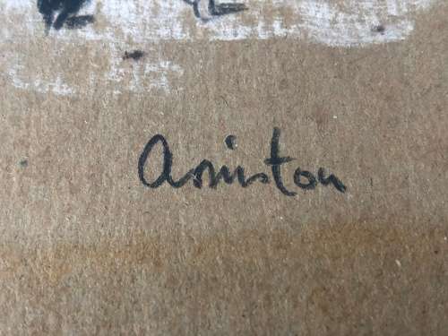 INVESTMENT ART !! PAUL BOTES (1940 - ) ORIGINAL FRAMED PASTEL ON PAPER - TITLED ARNISTON DATED 1979