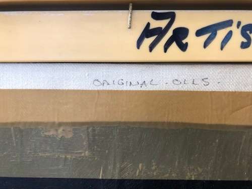 INVESTMENT ART !!! DAVID ALLEN - LISTED SA ARTIST FRAMED OIL ON COTTON CANVAS - BEAUTIFUL PAINTING