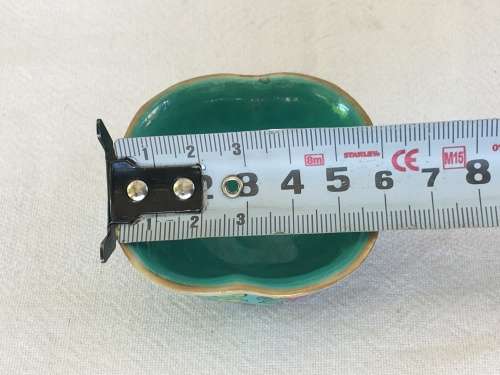 Antique 18th century Chinese Marked Small Dish Enamel Hand Painted