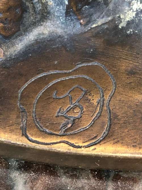 WOW !!! GORGEOUS SIGNED ART DECO SEMI-NUDE BRONZE ON A MARBLE BASE - STUNNING INVESTMENT PIECE