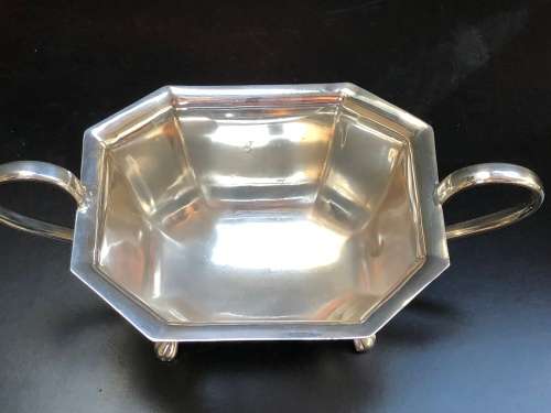 WOW !! STUNNING SILVER PLATED OPEN SUGAR BOWL - MADE IN ENGLAND