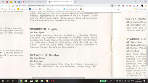 INVESTMENT ART !!! BRIGITTE SCHRODER (1941) GERMAN ARTIST - NUMBERED SIGNED ETCHING 1976