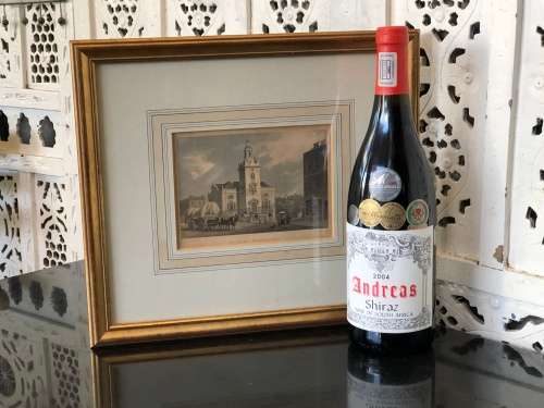 JAMES TINGLE (1790-1858) ENGRAVING TITLED "ST MARY'S WHITECHAPEL" DRAWN BY THOMAS SHEPHERD 1792-1864