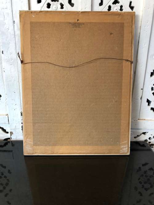 BEAUTIFUL M. STORM ORIGINAL STILL LIFE OF FLOWERS WATERCOLOR - FRAMED , SIGNED