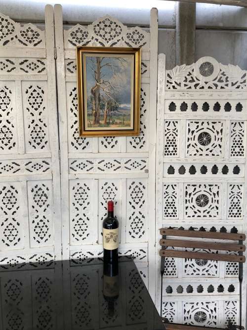 INVESTMENT ART !!! GIUSEPPE CATTY (CATARUZZA)  (SA 1914 - 1994) OIL ON BOARD - AWESOME FRAME