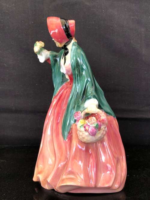 CLEARANCE !!! ROYAL DOULTON (1940 - 1975) "LADY CHARMAIN" FIGURINE HN1949 BY LESLIE HARRADINE