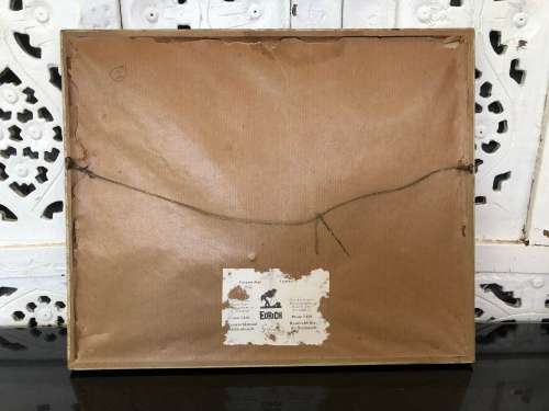 INVESTMENT ART !! DAVID WHEILDON OOSTHUIZEN (1946 - ) WATERCOLOR TITLED "FARM BUILDING STELLENBOSCH"