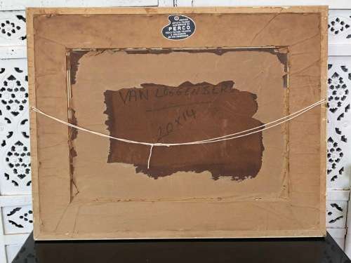 INVESTMENT ART !! TITTA FASCIOTTI (SA 1927-1993) STUNNING OIL ON BOARD LANDSCAPE - SIGNED AND FRAMED