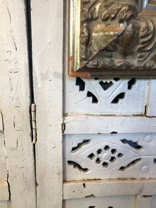 WOW !!! AMAZING DETAILED FRAMED 3D HAND PAINTED CERAMIC TILE OF VENETIAN CANAL