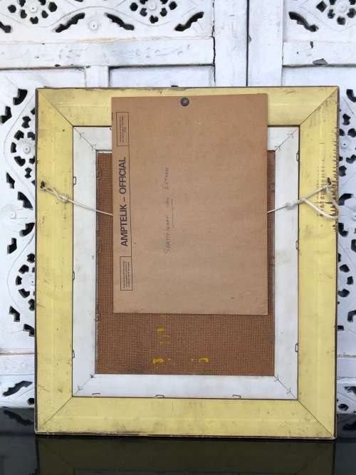 JAN DEETLEFS (SA 20th CENTURY) BEAUTIFUL OIL ON BOARD STILL LIFE PAINTING WITH COA