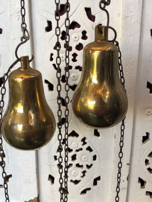 WOW !!! STUNNING VINTAGE DUTCH WARMINK WUBA WEIGHT DRIVEN WALL CLOCK - WORKING 100%