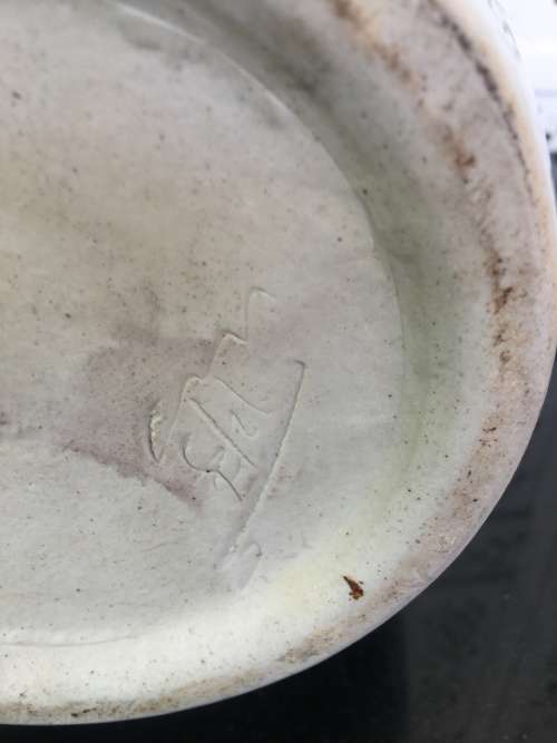 A Extra Large 40 cm Chinese Porcelain Hand Painted Landscape Vase with Poem and Signed