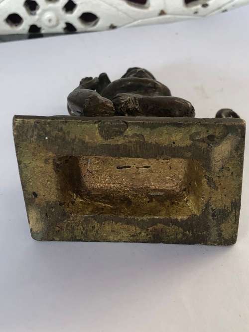 WOW !!!  STUNNING INDIAN BRONZE FIGURINE OF LORD SHIVA HOLDING A COBRA - VALUE R3000