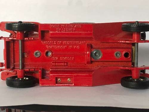 WOW !!! VINTAGE LESNEY MATCHBOX MODELS OF YESTERYEAR 1912 SIMPLEX No Y-9 - METAL