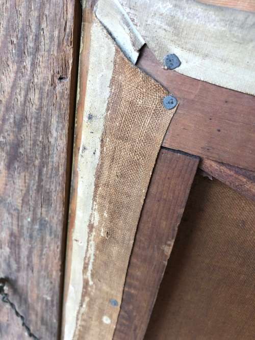 INVESTMENT ART !! R.R. WRIGHT 19th CENTURY ARTIST - FRAMED OIL ON CANVAS STILL LIFE - DATED 1904