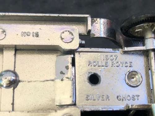 WOW !!! VINTAGE LESNEY MODELS OF YESTERYEAR 1907 ROLLS ROYCE SILVER GHOST - No 15 - METAL