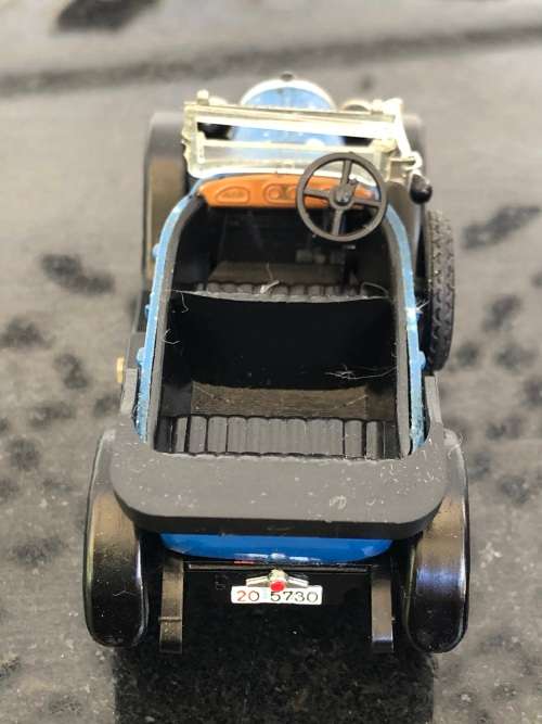 WOW !!! VINTAGE ITALIAN DIECAST RIO MODEL CAR - 1919 FIAT 501 - OPEN TOP - METAL BODY - PLASTIC TRIM