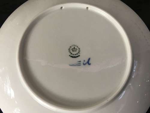 Denmark Royal Copenhagen Marked Plate 1972 Olympiade Munchen 21 cm