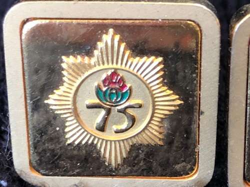 WOW !!! PAIR OF SAP CUFFLINKS - ONE CELEBRATES 75 YEARS
