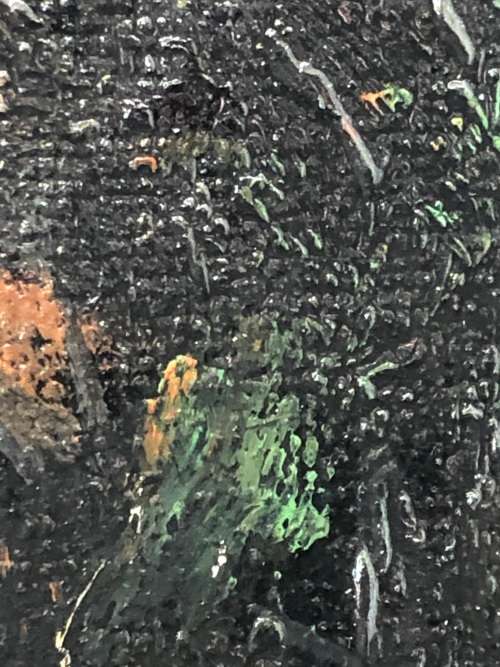 INVESTMENT ART !!! SA MASTER - KENNETH BAKER (1921 - 1996) FRAMED OIL ON BOARD - CLEARLY SIGNED