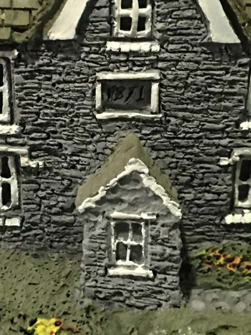 2 Marked Collection Liliput Miniature Houses -