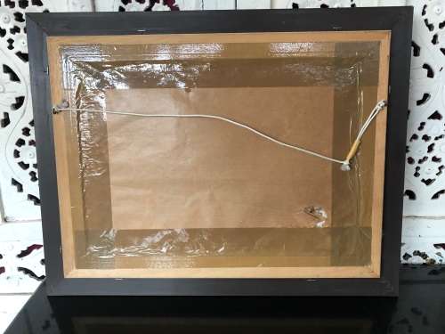 INVESTMENT ART - OIL ON CANVAS LAID ON BOARD DISTRICT SIX SIGNED CP - POSSIBLY CONSTANCE PENSTONE