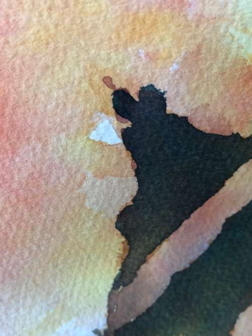 BEAUTIFULLY LARGE FRAMED WATERCOLOUR STILL LIFE PAINTING SIGNED MATTIAS - FRAMED BEHIND GLASS