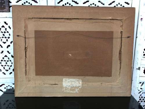 INVESTMENT ART !! TITTA FASCIOTTI (SA 1927-1993) STUNNING OIL ON BOARD LANDSCAPE - SIGNED AND FRAMED