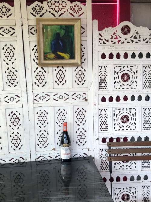 WOW !!! J. PRINS (SA 20th C) FRAMED OIL ON CANVAS BOARD - STILL LIFE