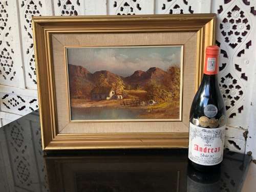 WOW !!! INVESTMENT ART ~ KEITH JOHN FAURE (SA 20th C) FRAMED ORIGINAL OIL ON CANVAS LANDSCAPE